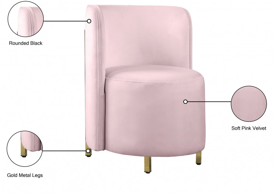Rotunda Velvet Upholstered Chair