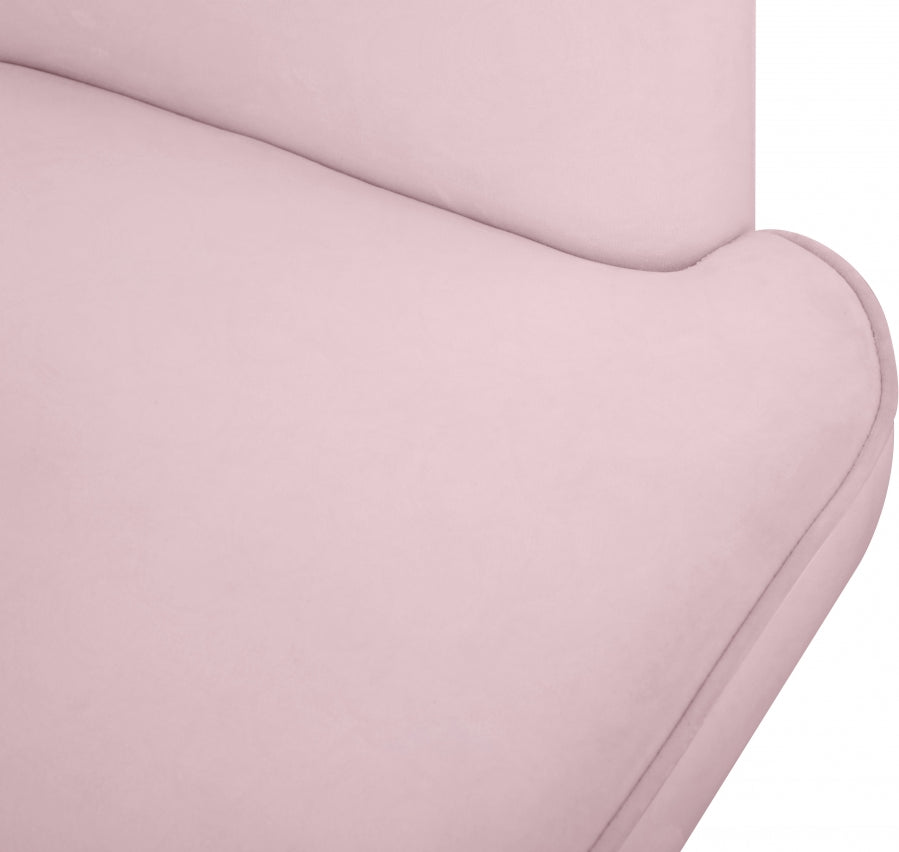 Rays Velvet Upholstered Accent Chair