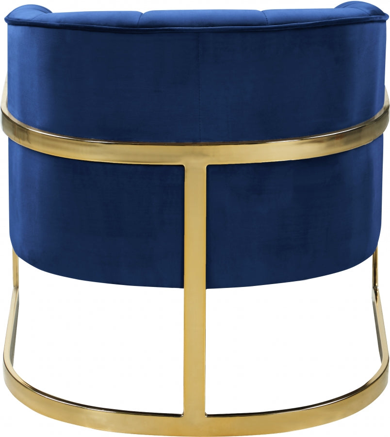 Carter Velvet Upholstered Accent Chair