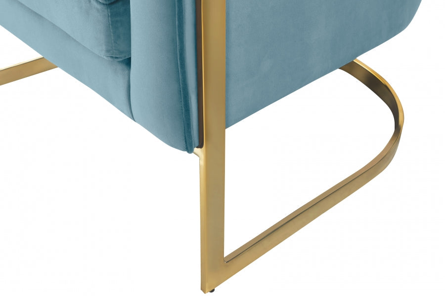 Carter Velvet Upholstered Accent Chair