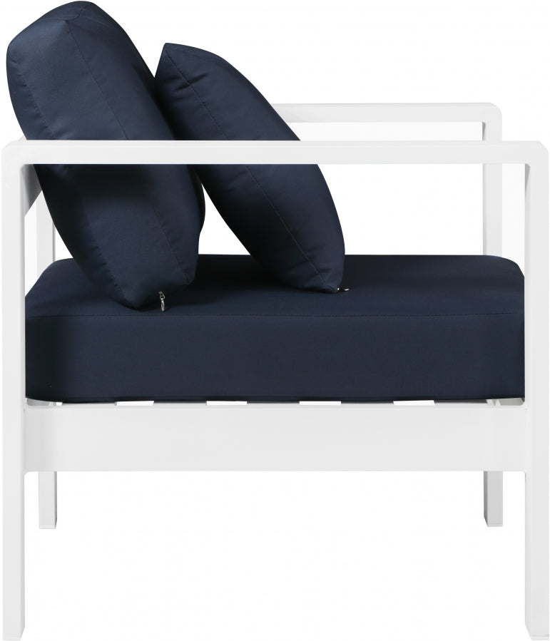 Nizuc Water Resistant Fabric Upholstered Outdoor Patio Arm Chair