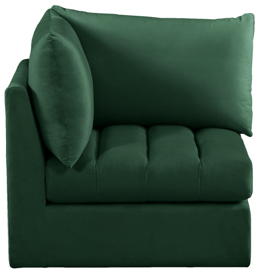 Jacob Velvet Upholstered Corner Modular Chair