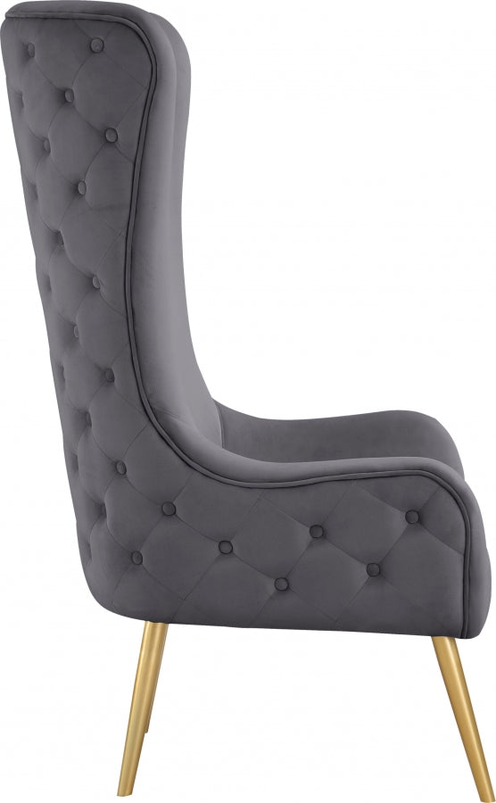 Alexander Velvet Upholstered Accent Chair