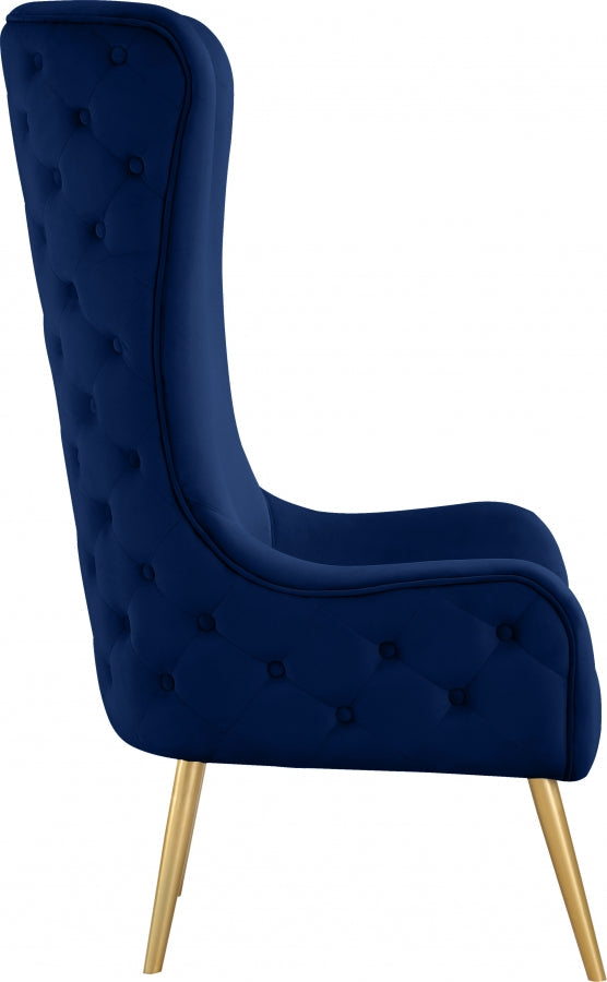 Alexander Velvet Upholstered Accent Chair