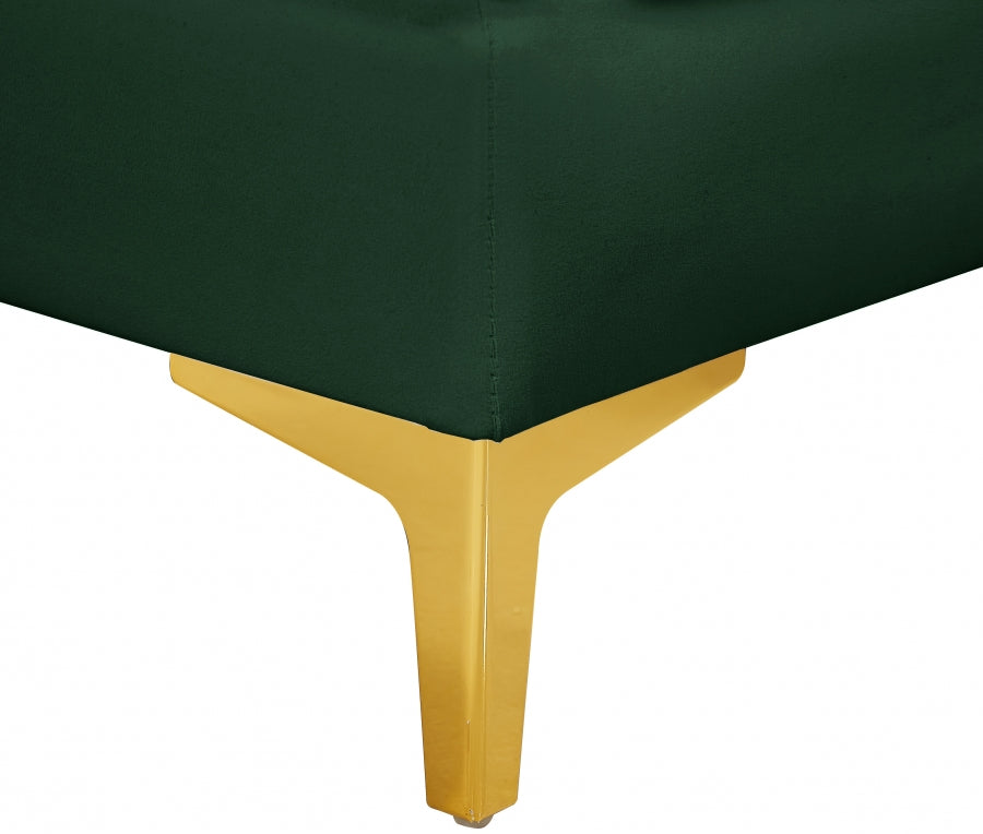 Alina Velvet Upholstered Modular Corner Chair