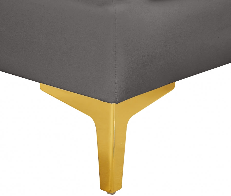 Alina Velvet Upholstered Modular Corner Chair