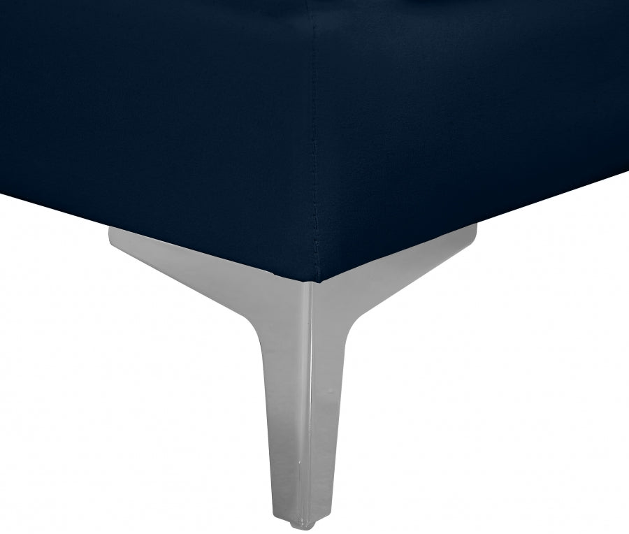 Alina Velvet Upholstered Modular Corner Chair