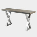 Organic Live Edge Console Table