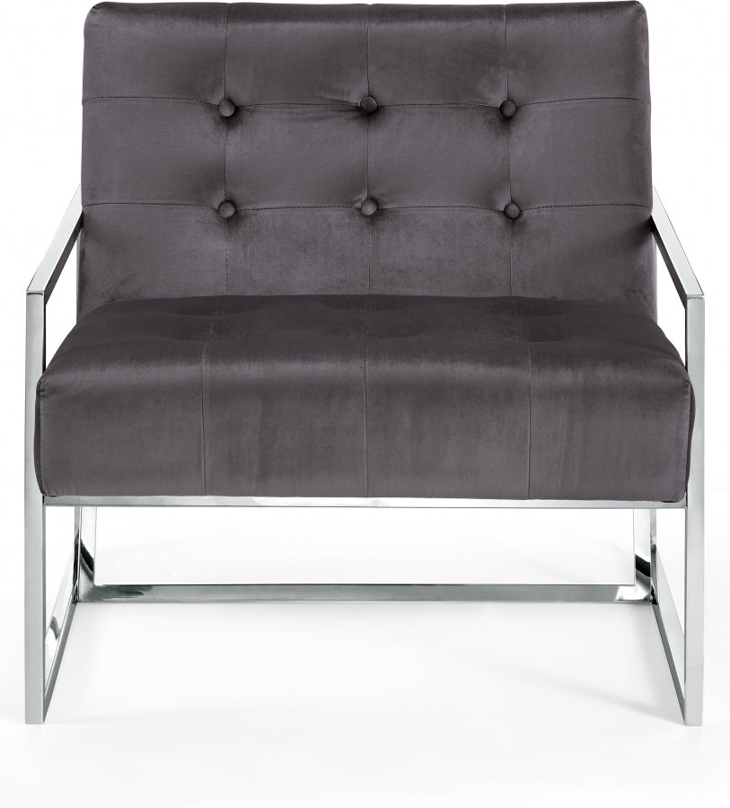Alexis Velvet Upholstered Accent Chair
