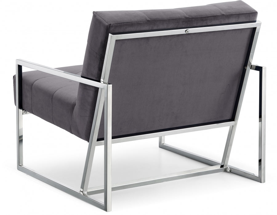 Alexis Velvet Upholstered Accent Chair