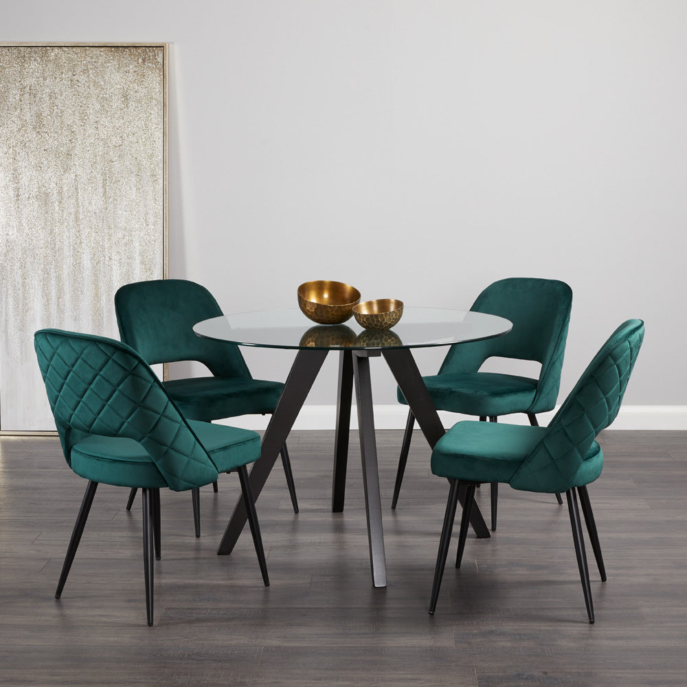 Carly Wood Dining Table