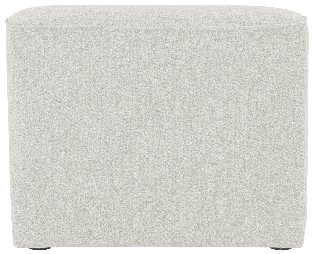 Miramar Linen Textured Fabric Upholstered Armless Modular Chair