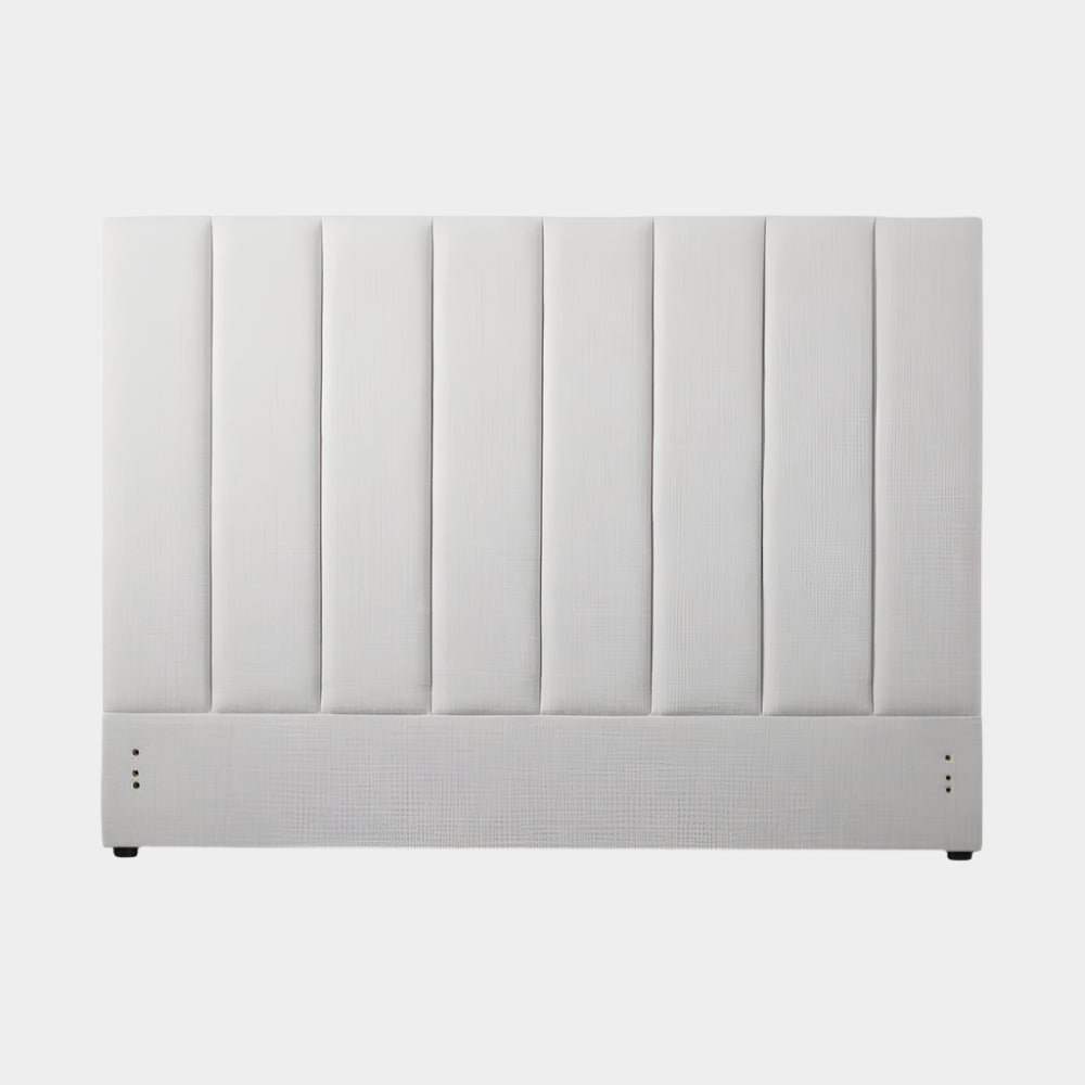 Channel Headboards: Light Grey