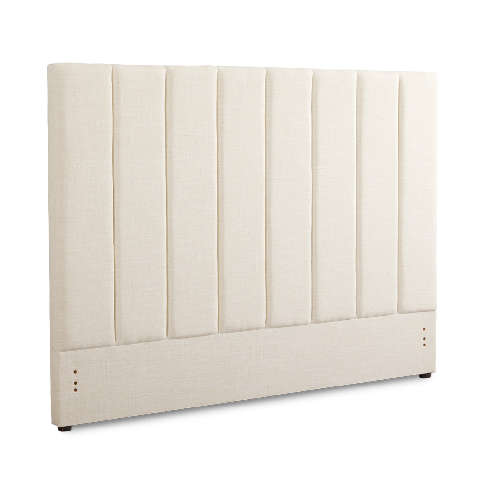 Channel Headboard: Beige