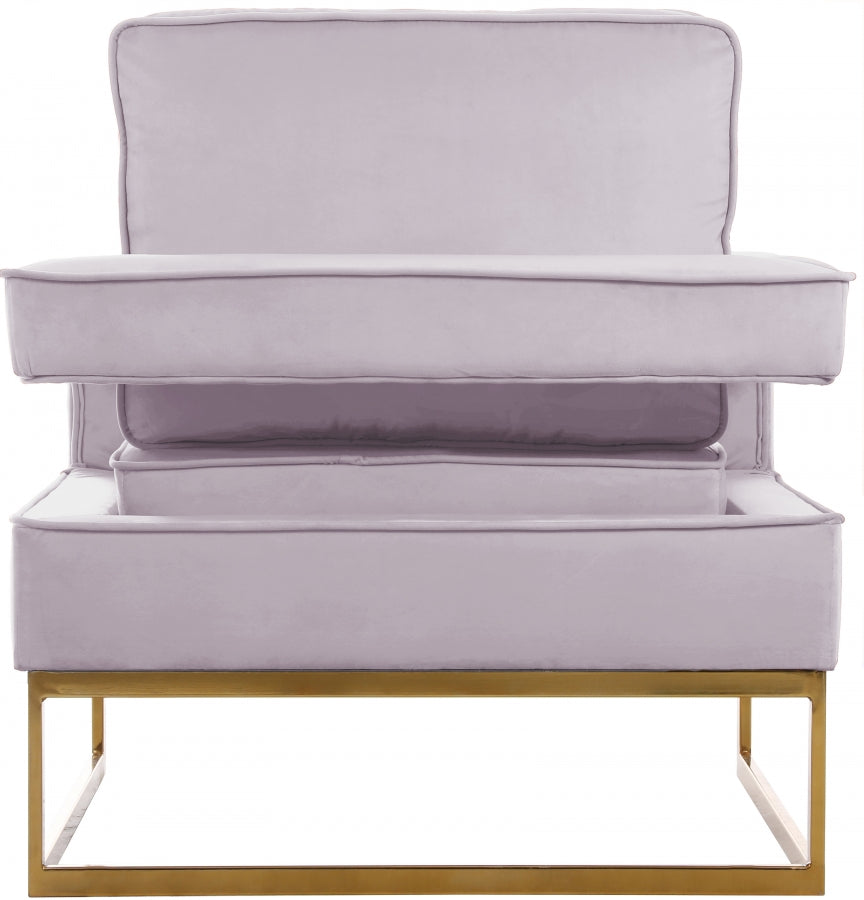Noah Velvet Upholstered Accent Chair