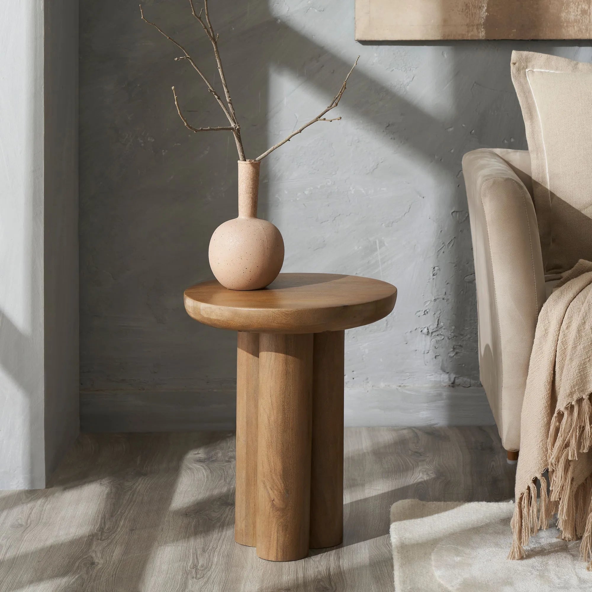Honey Side & End Table