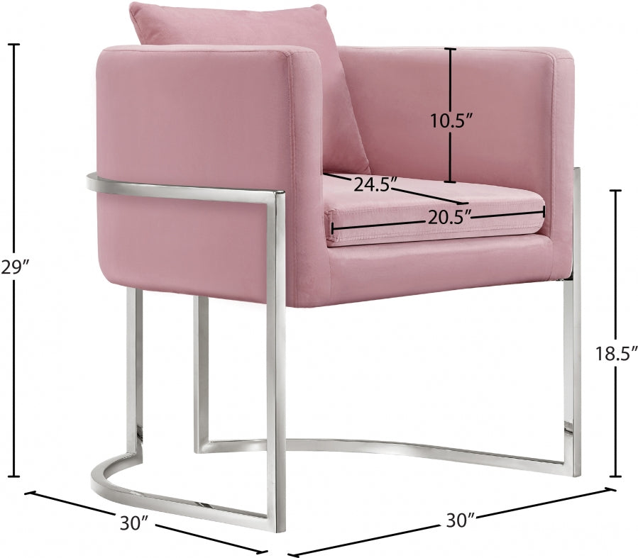Pippa Velvet Upholstered Accent Chair