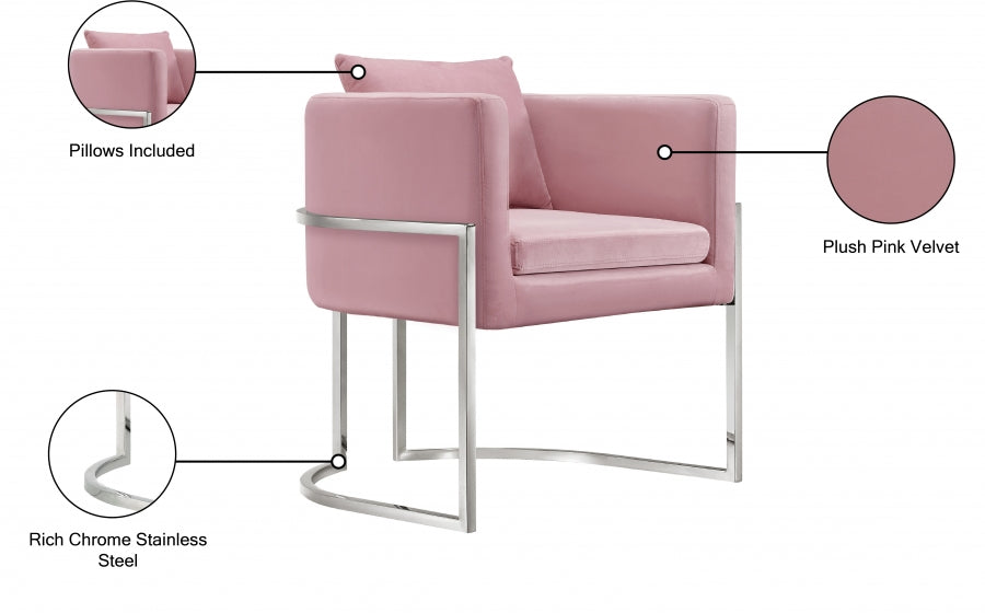 Pippa Velvet Upholstered Accent Chair