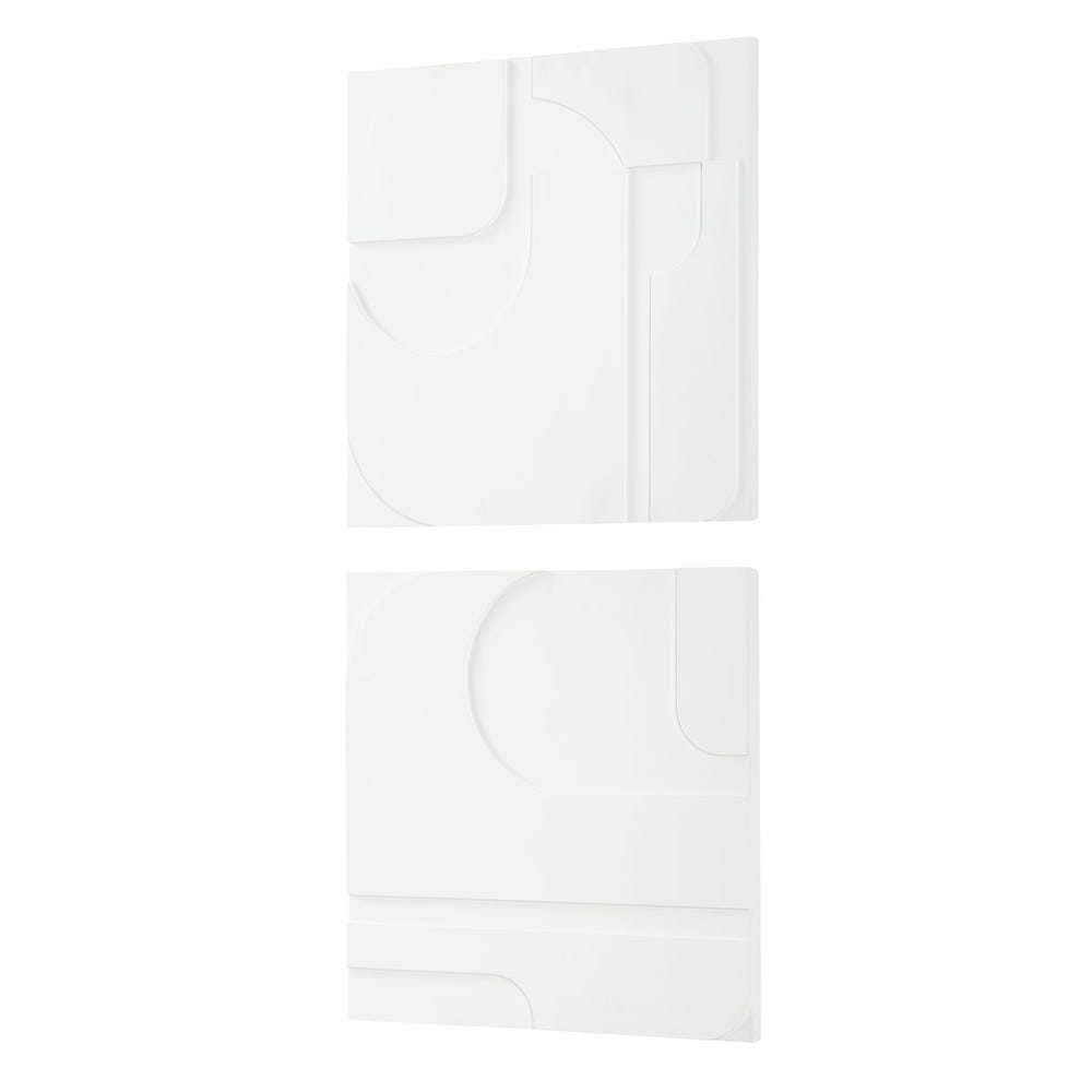 Contours Wood Wall Decor, S/2