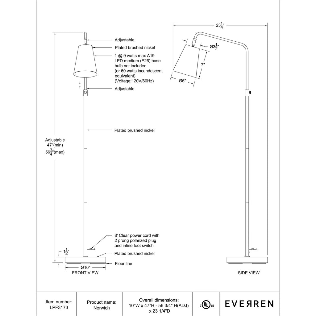 Norwich Floor Lamp