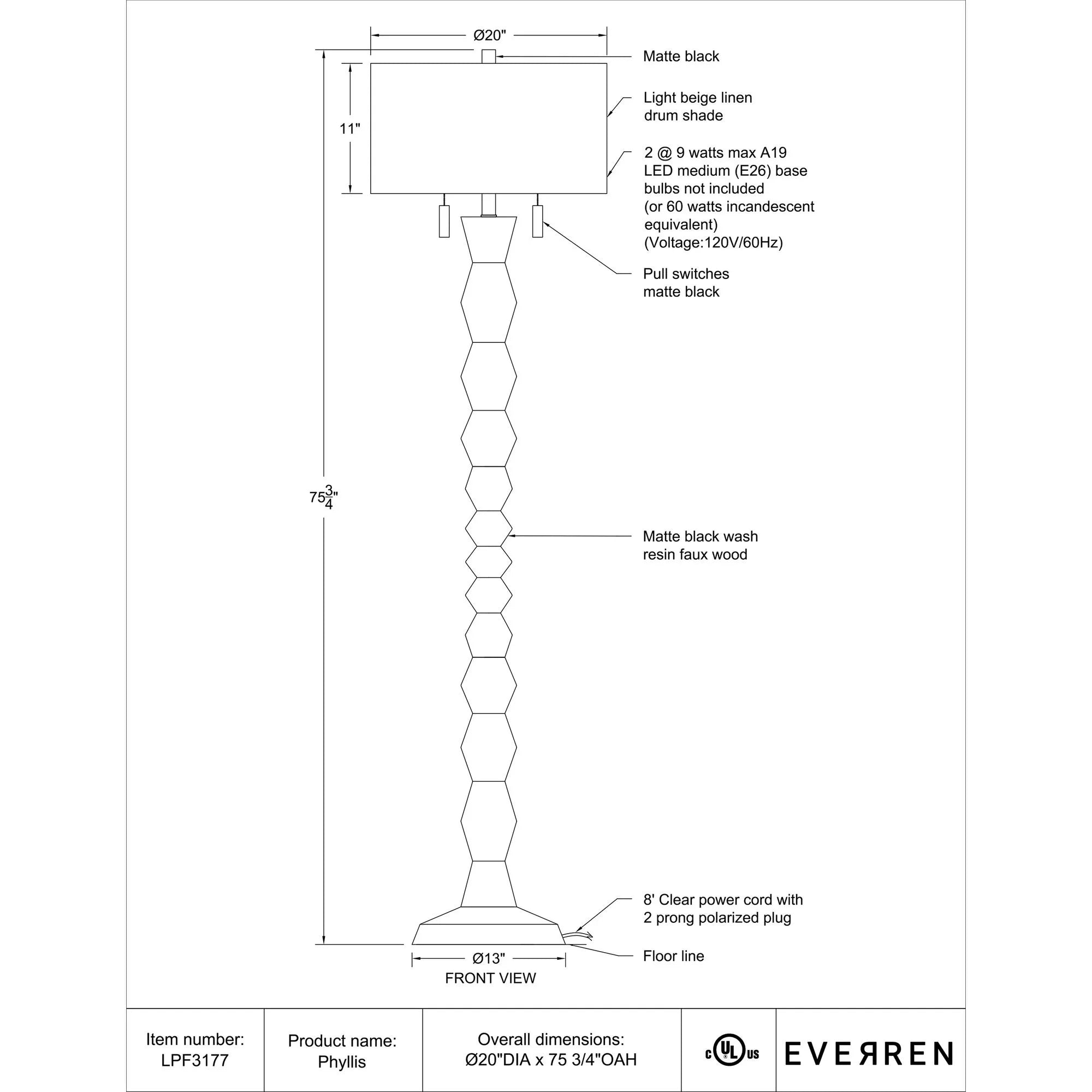 Phyllis Floor Lamp