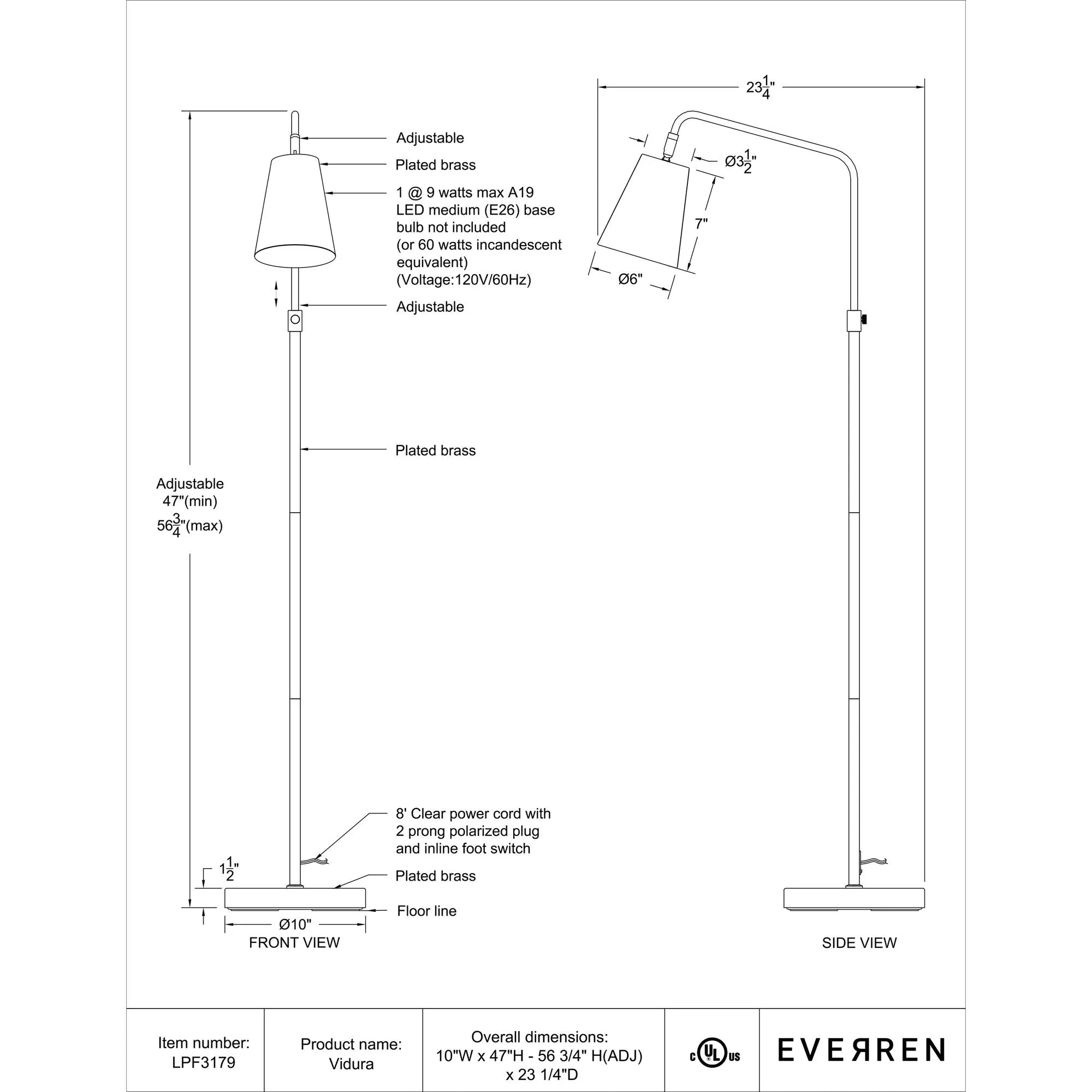 Vidura Floor Lamp