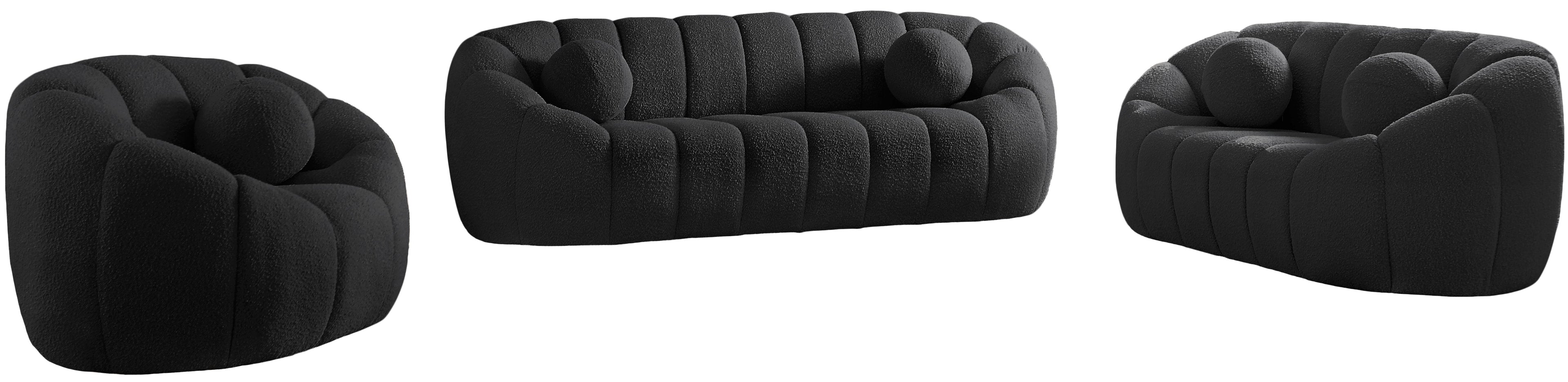 Elijah Boucle Fabric Upholstered Chair