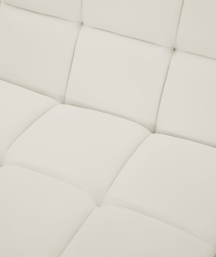 Relax Velvet Upholstered Corner Modular Chair