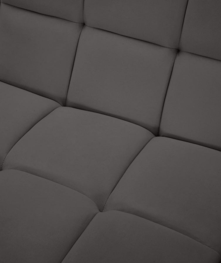 Relax Velvet Upholstered Corner Modular Chair