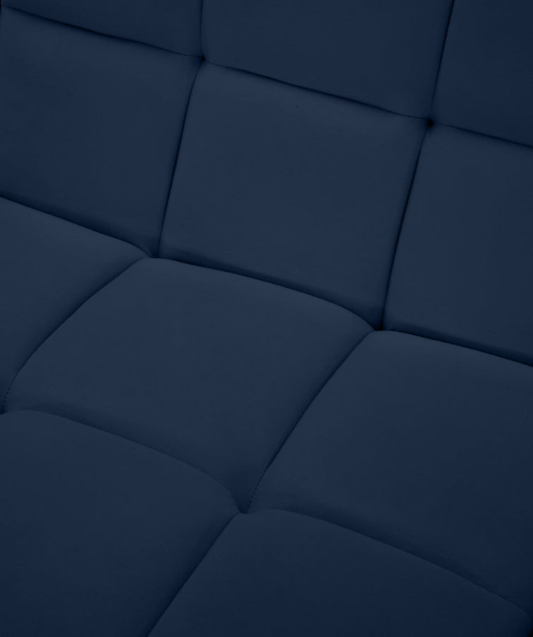 Relax Velvet Upholstered Corner Modular Chair