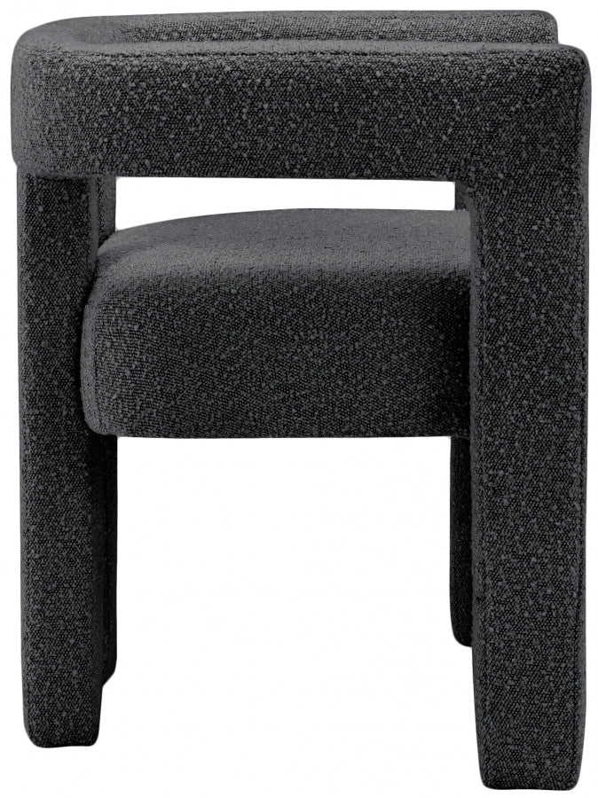 Athena Boucle Fabric Upholstered Accent | Dining Chair
