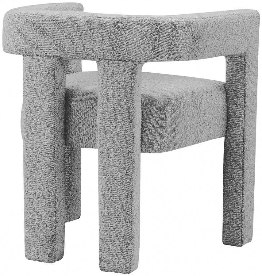 Athena Boucle Fabric Upholstered Accent | Dining Chair