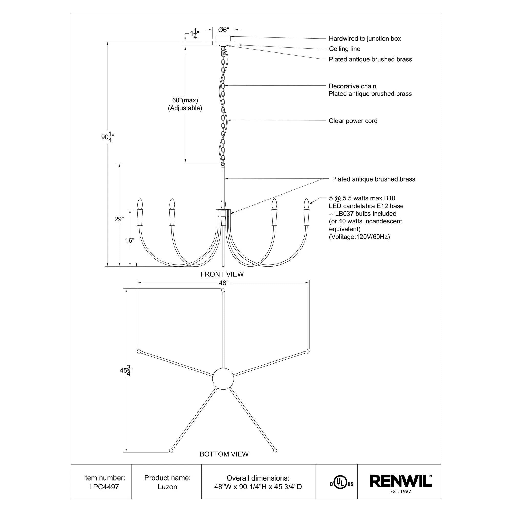 Luzon Pendant Lamp