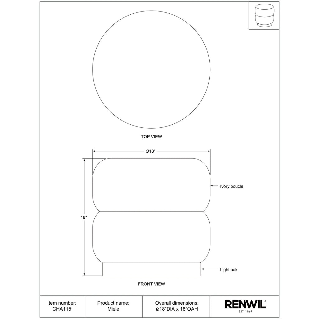 Miele Ottoman