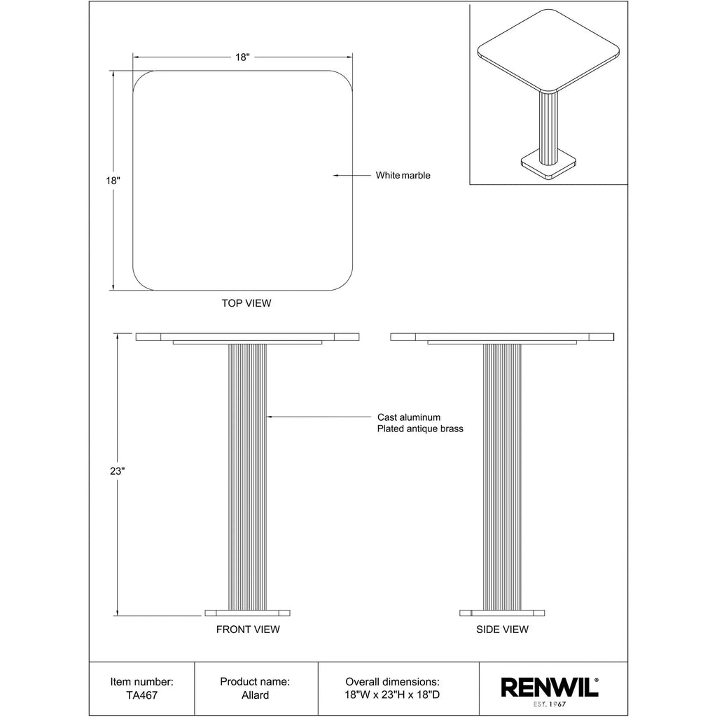 Allard Side & End Table