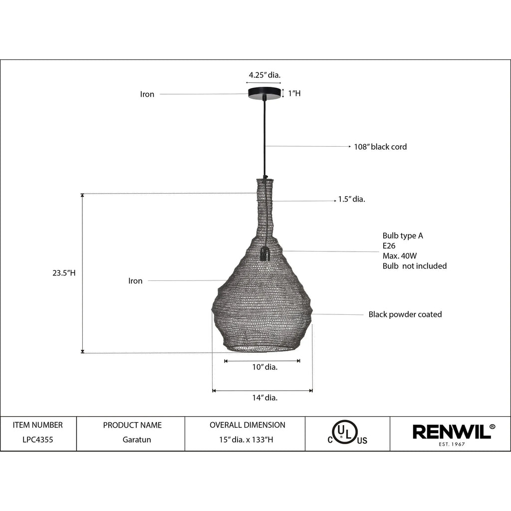 Garatun Pendant Lamp