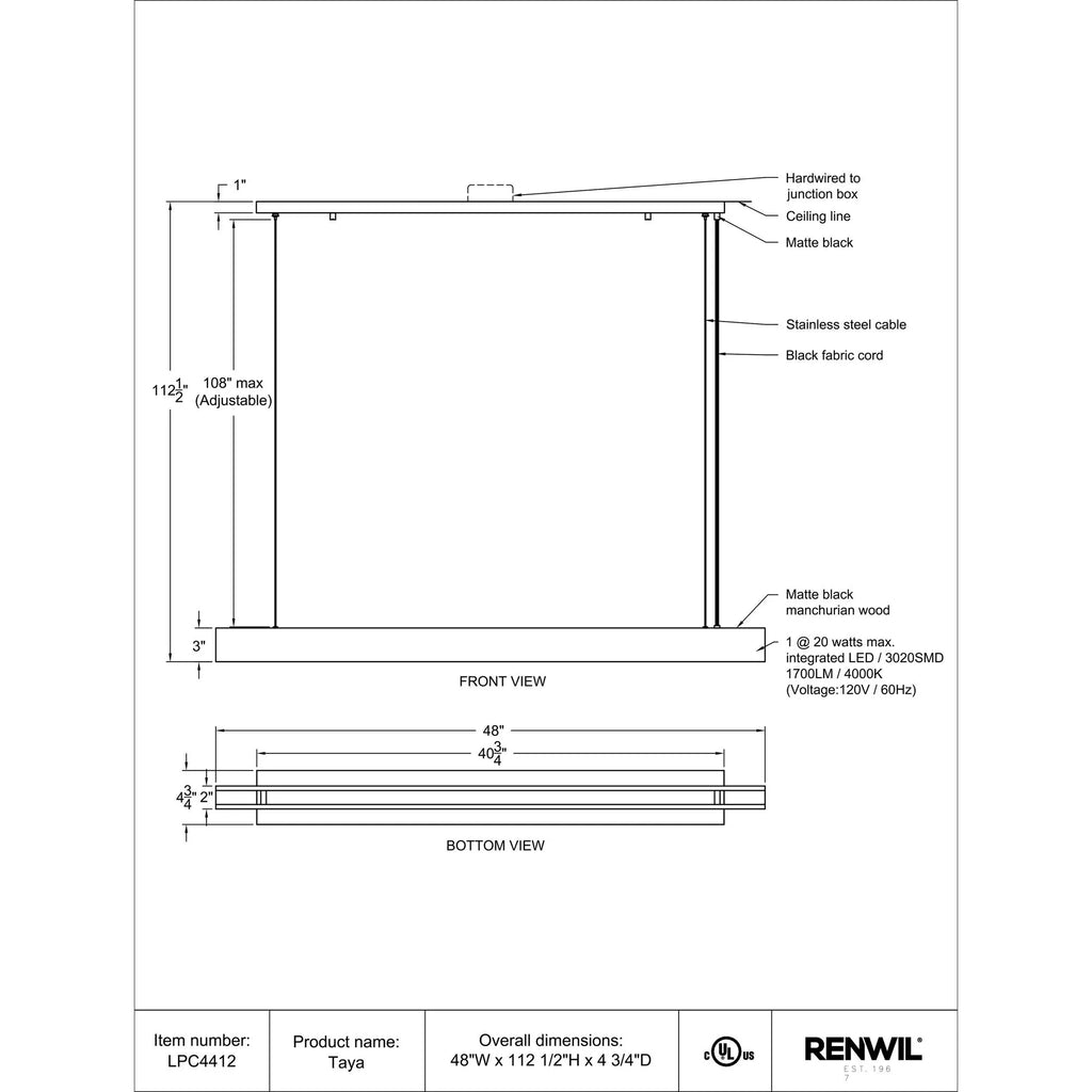 Taya Pendant Lamp