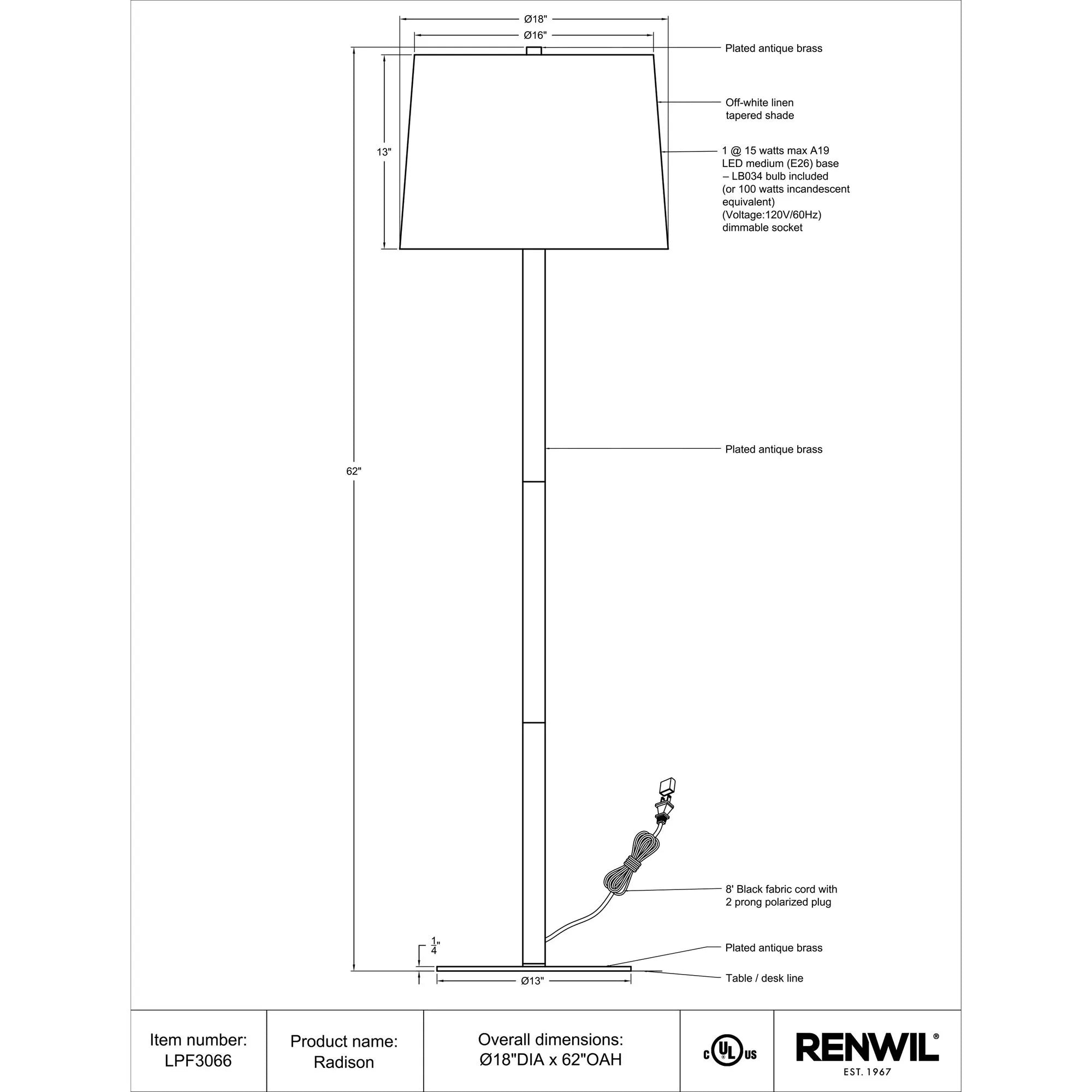Radison Floor Lamp