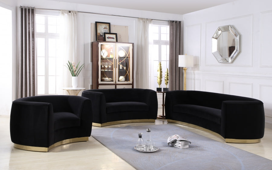 Julian Velvet Upholstered Chair