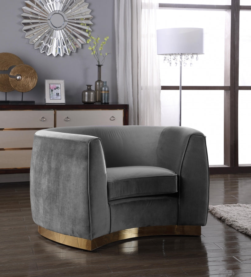 Julian Velvet Upholstered Chair