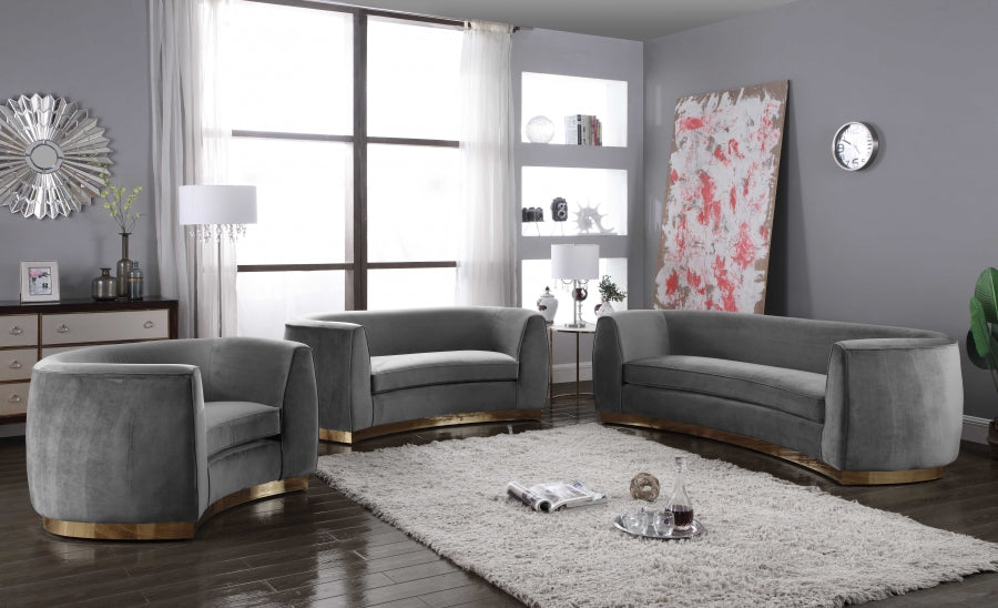 Julian Velvet Upholstered Chair