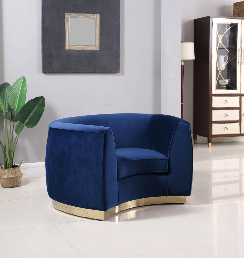 Julian Velvet Upholstered Chair