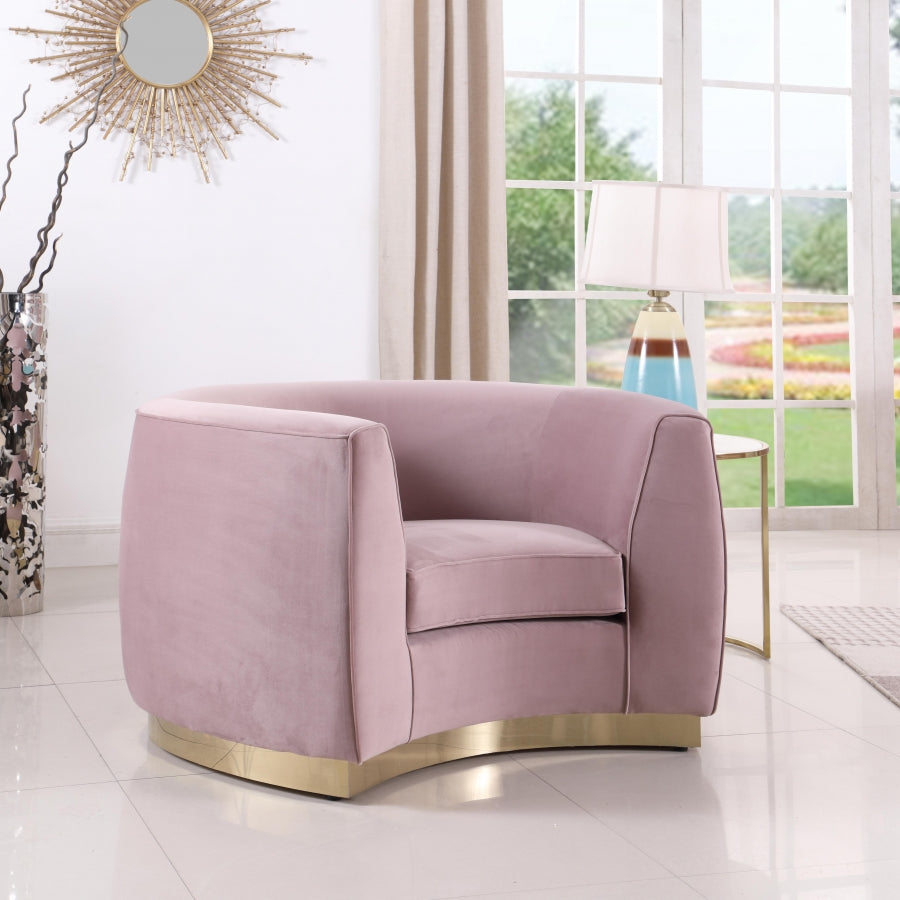 Julian Velvet Upholstered Chair