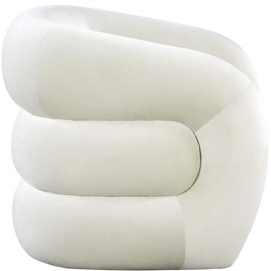 Roxbury Velvet Upholstered Accent Chair