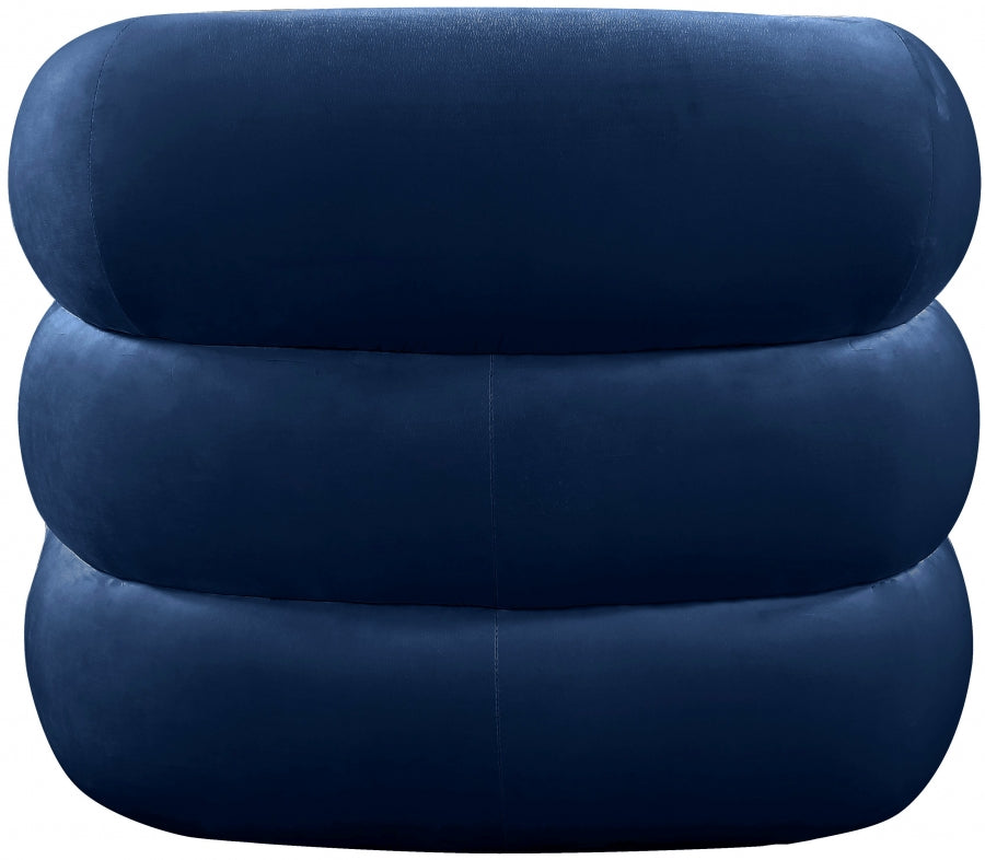 Roxbury Velvet Upholstered Accent Chair