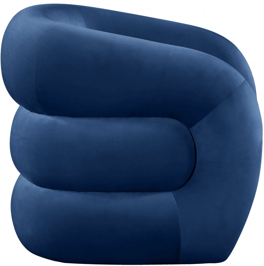 Roxbury Velvet Upholstered Accent Chair