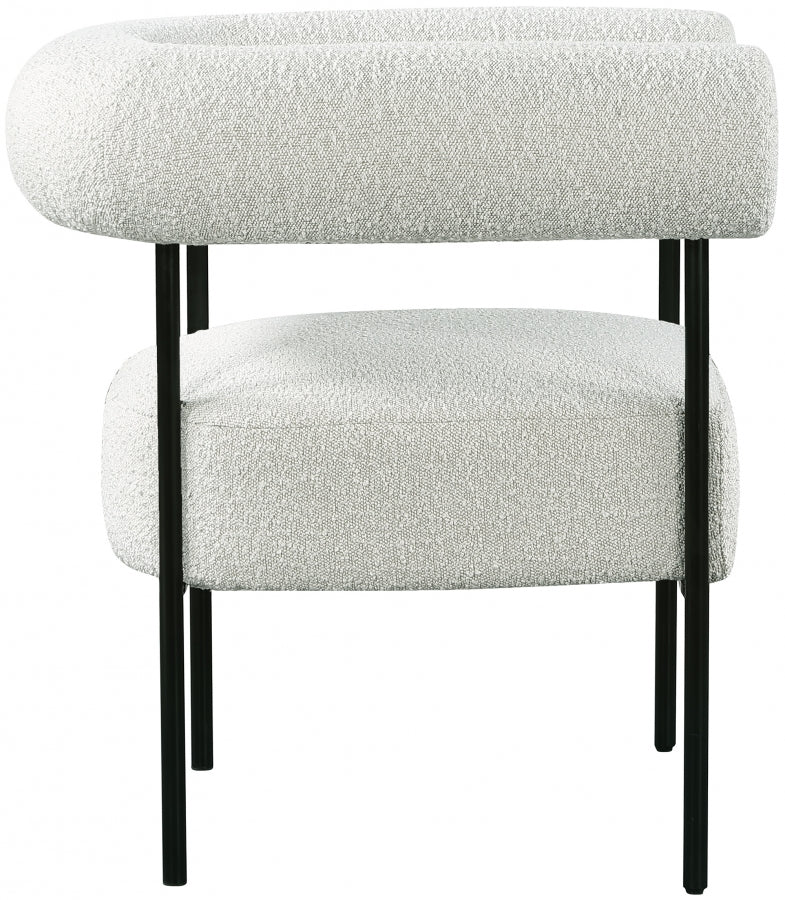 Blake Boucle Fabric Upholstered Accent Chair