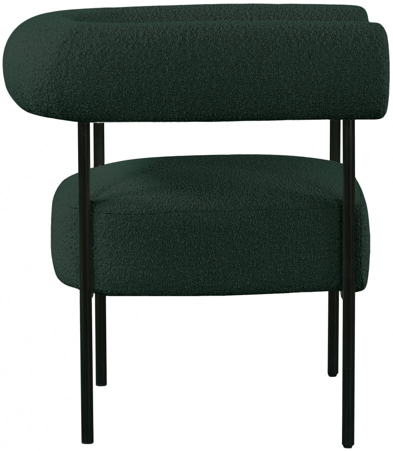 Blake Boucle Fabric Upholstered Accent Chair