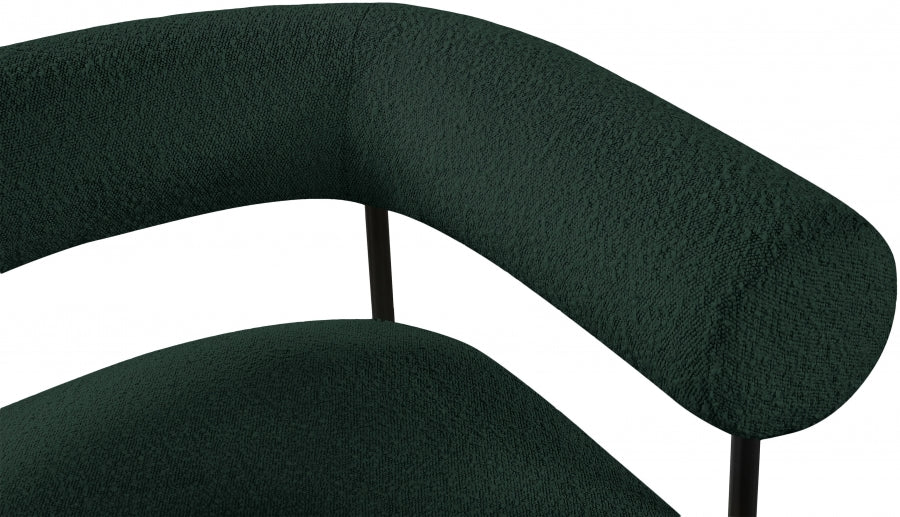 Blake Boucle Fabric Upholstered Accent Chair