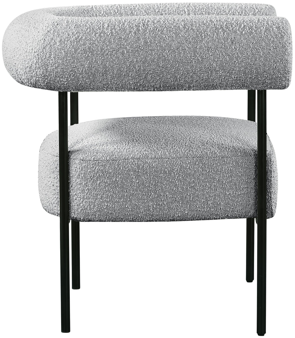 Blake Boucle Fabric Upholstered Accent Chair